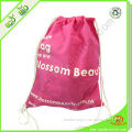 For Shopping And Promotion Drawstring Woven Waterproof Custom Sized Cinch Bag